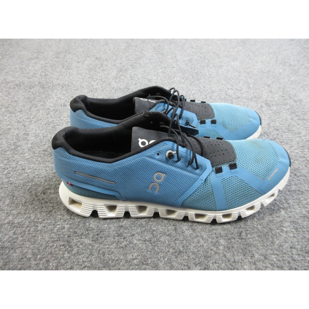 On Running Men's Athletic Shoes in Blue and Black